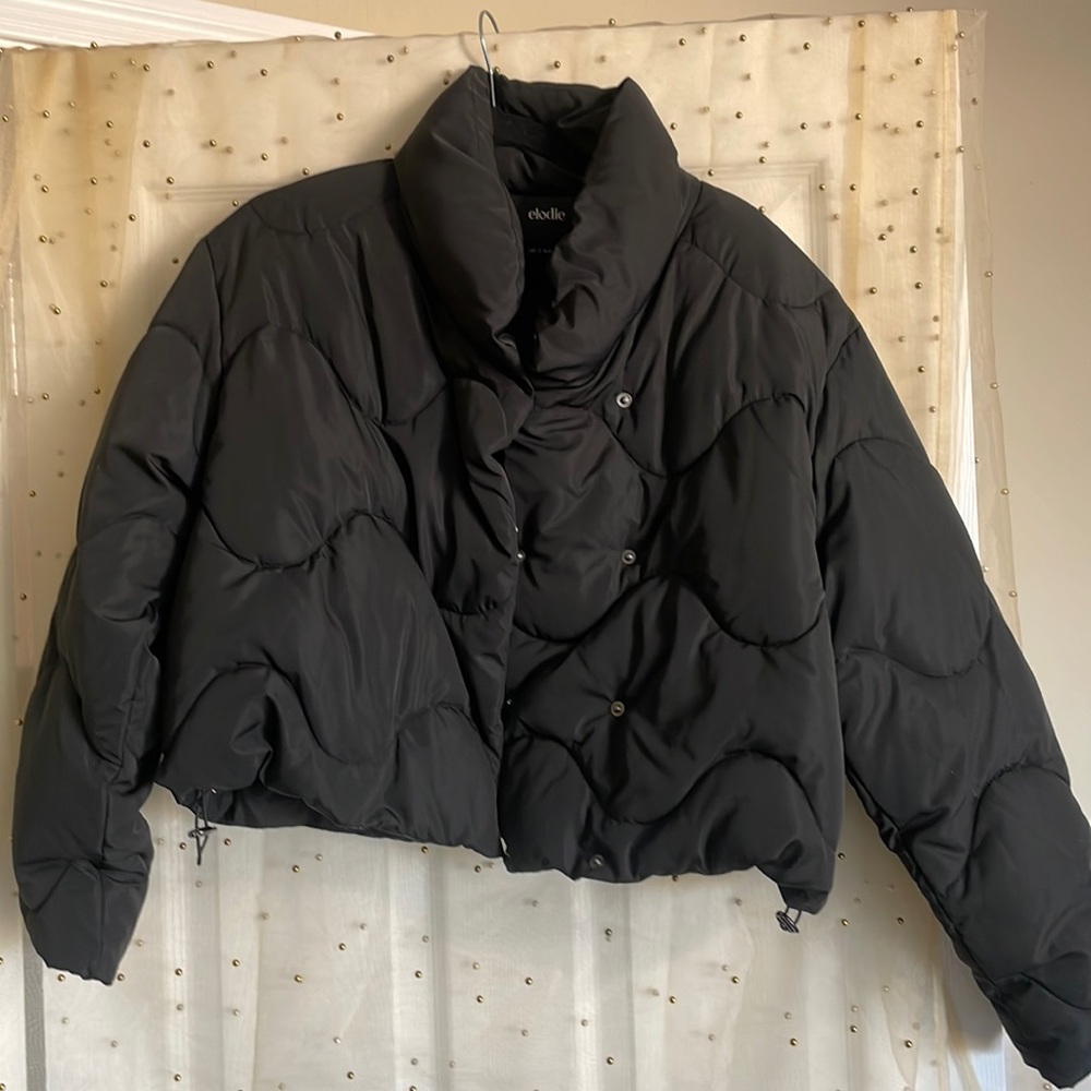 Elodie Puffer Jacket🖤